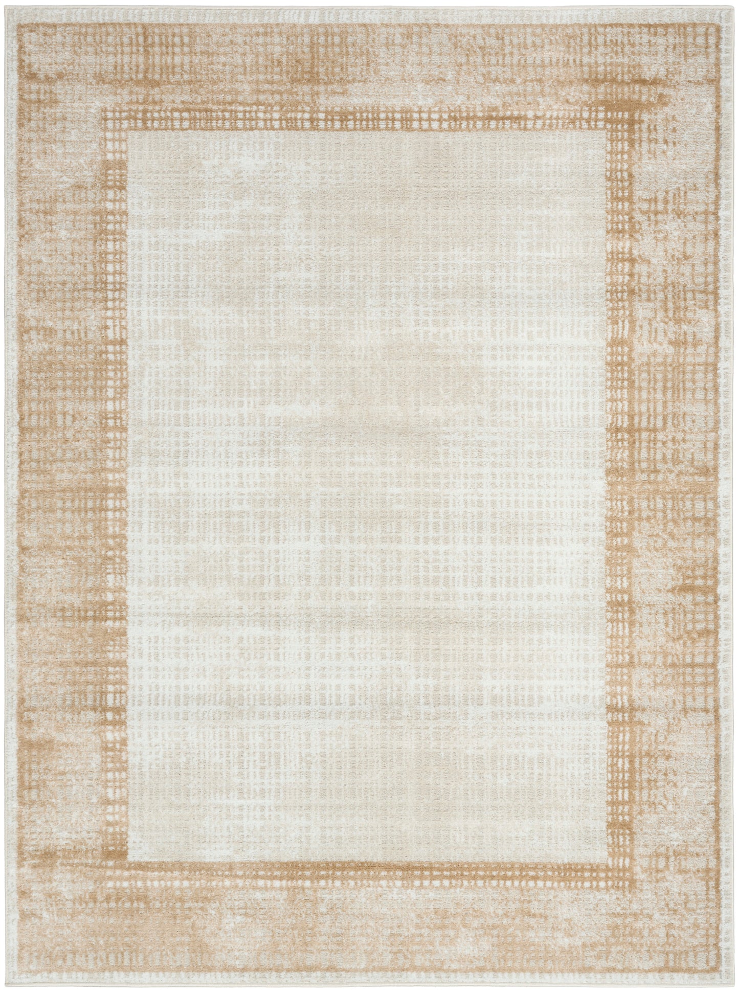 Nourison Home Dekor DEK06 Ivory Beige Contemporary Machine Woven Rug