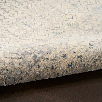 Nourison Home Sultana  Ivory Blue  Traditional