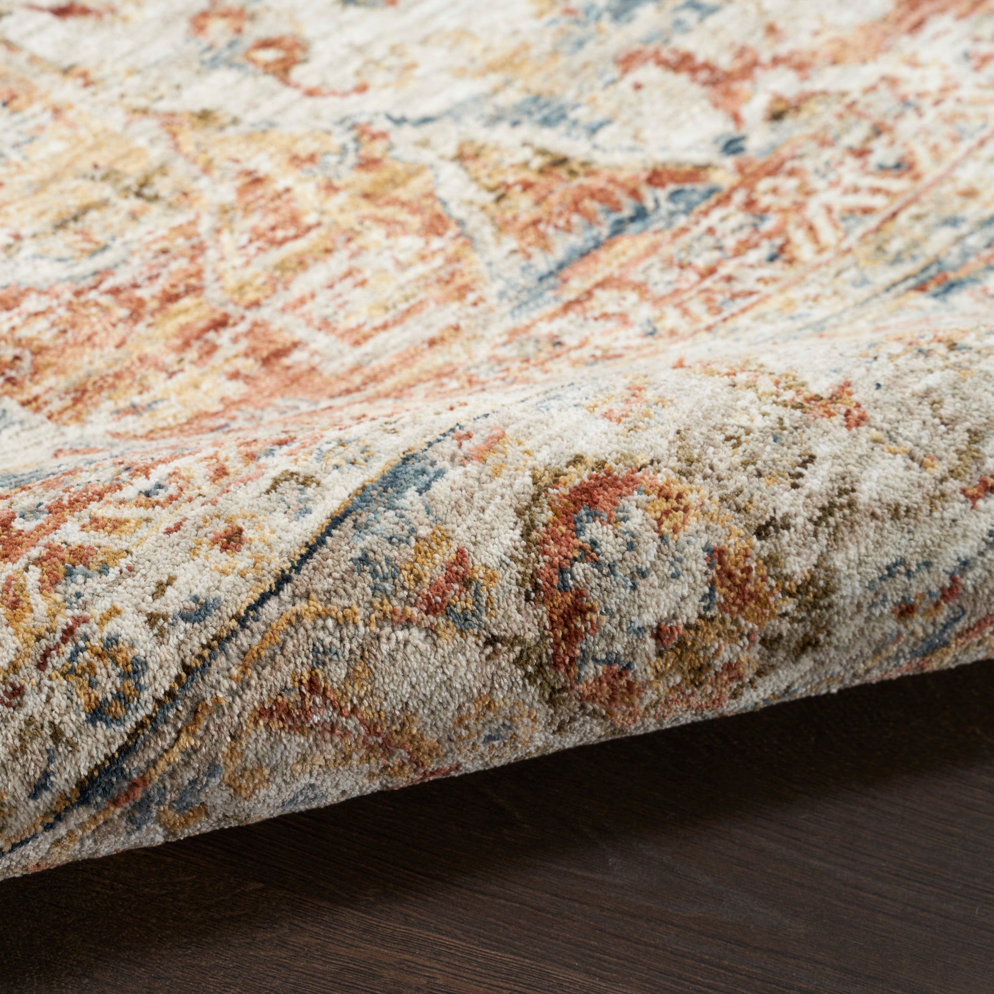 Nourison Home Sahar  Ivory Multicolor  Traditional