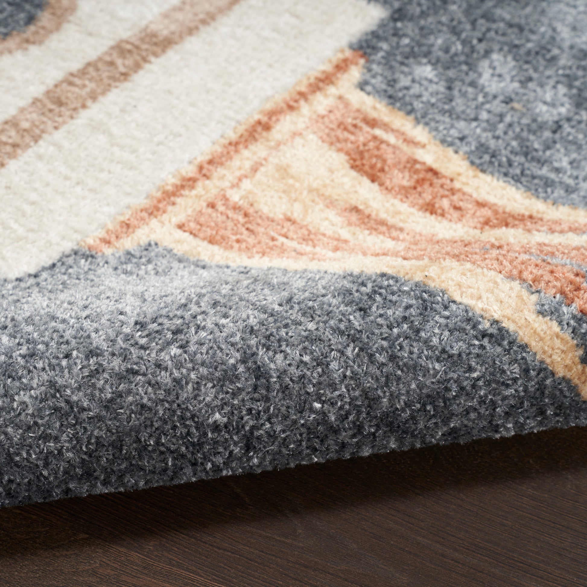 Nourison Home Astra Machine Washable  Sky Blue  Contemporary