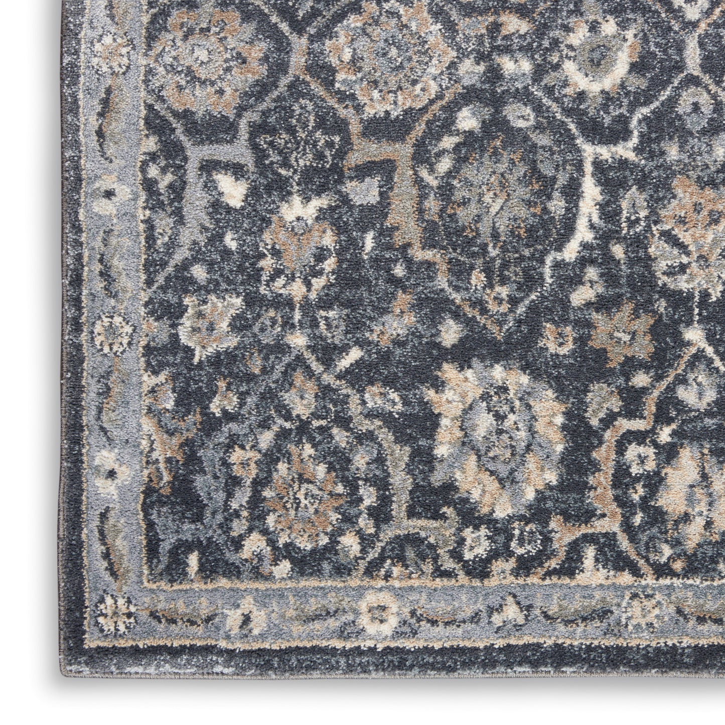 Nourison Home Moroccan Celebration  Navy  Traditional