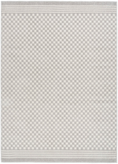 Nourison Home Care Free CAF02 Light Grey Contemporary Loom-woven Rug