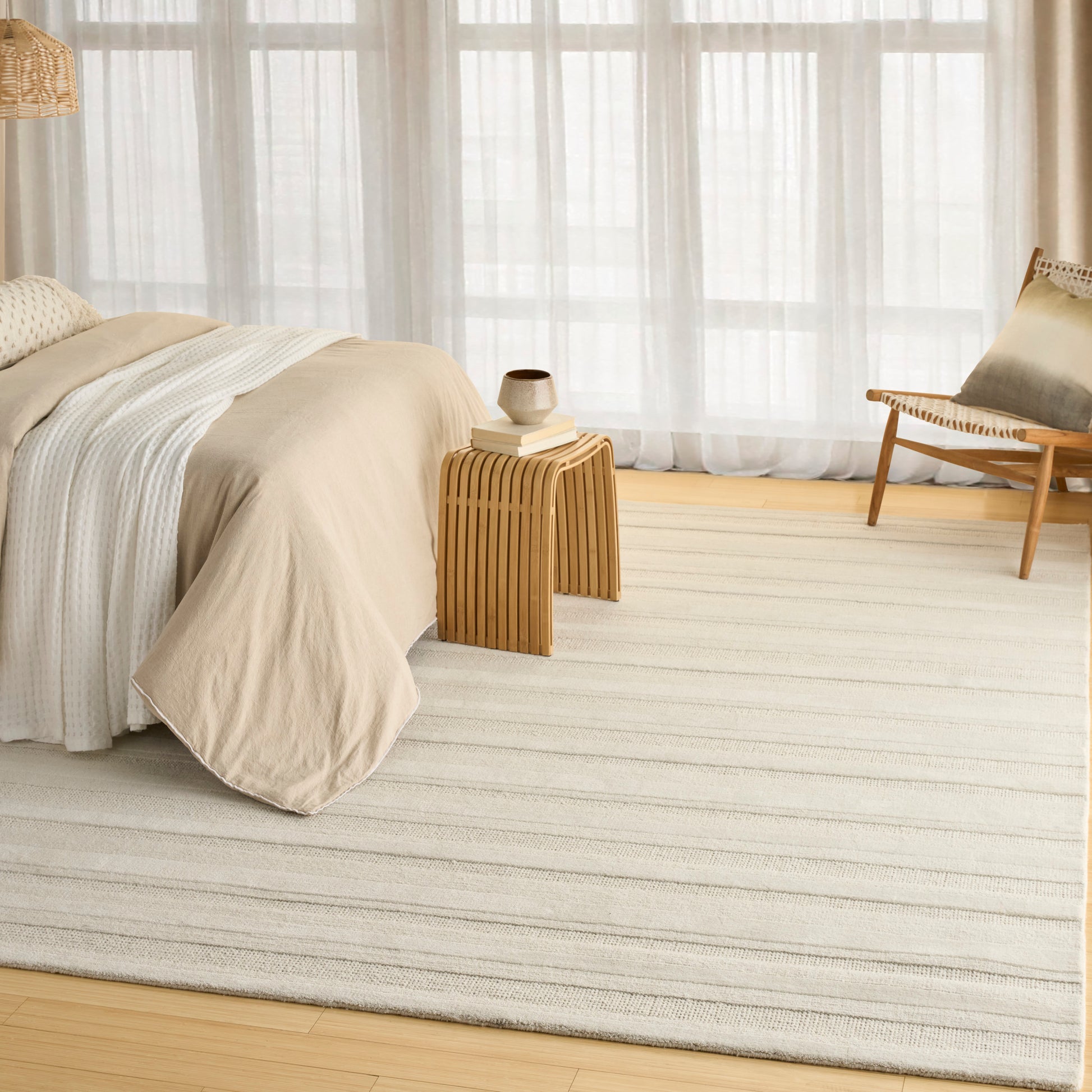 DKNY Pure Multi Weave  Ivory  Traditional