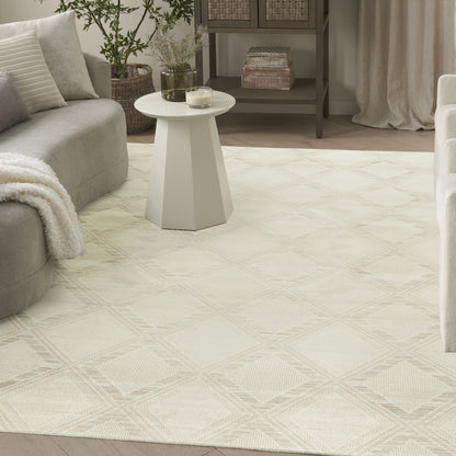 Nourison Home Serenity Home  Ivory  Contemporary