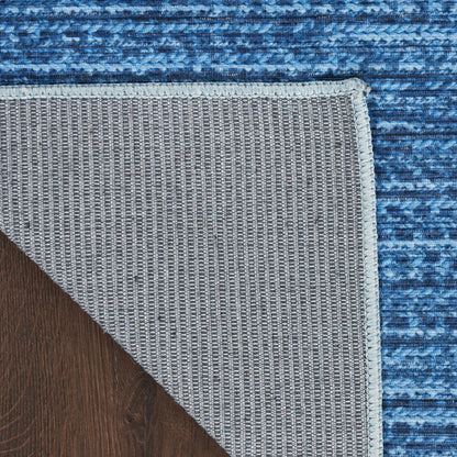 Nourison Home Nourison Washables  Blue  Contemporary