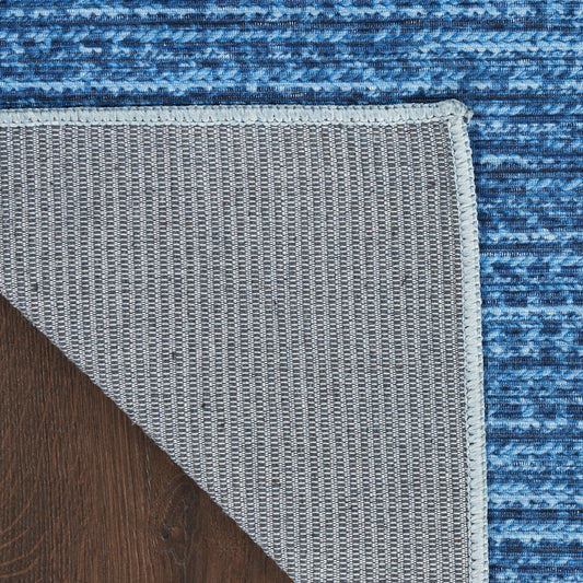 Nourison Home Nourison Washables  Blue  Contemporary