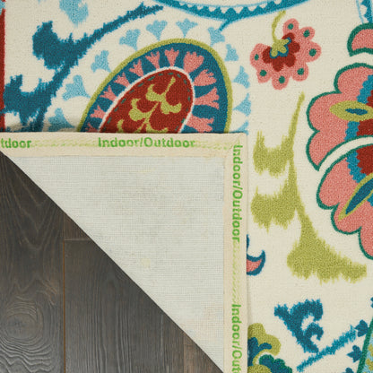 Waverly Sun N Shade  Ivory  Transitional