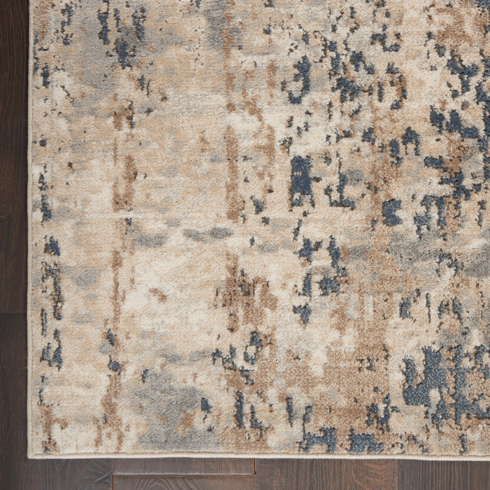 Nourison Home Quarry  Beige Grey  Contemporary