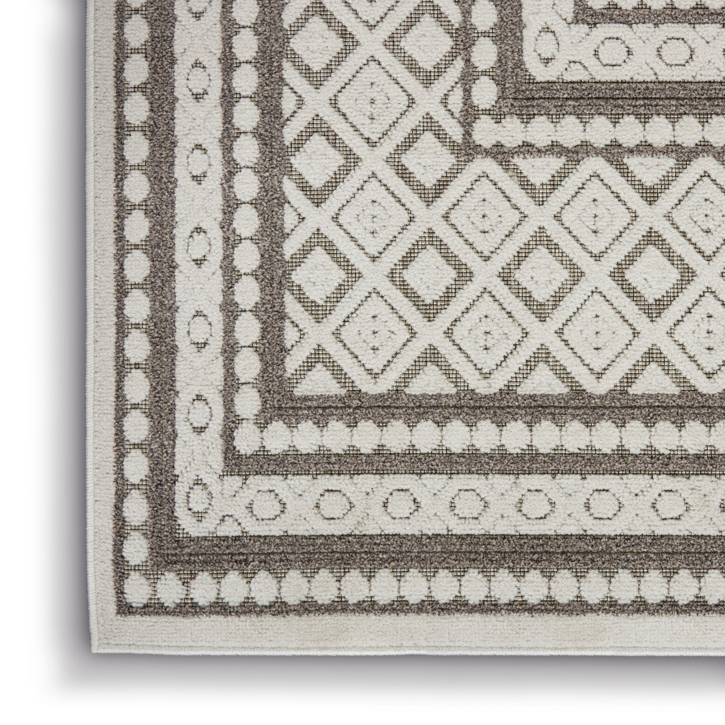 Nourison Home Key Largo  Light Grey  Transitional