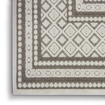 Nourison Home Key Largo  Light Grey  Transitional