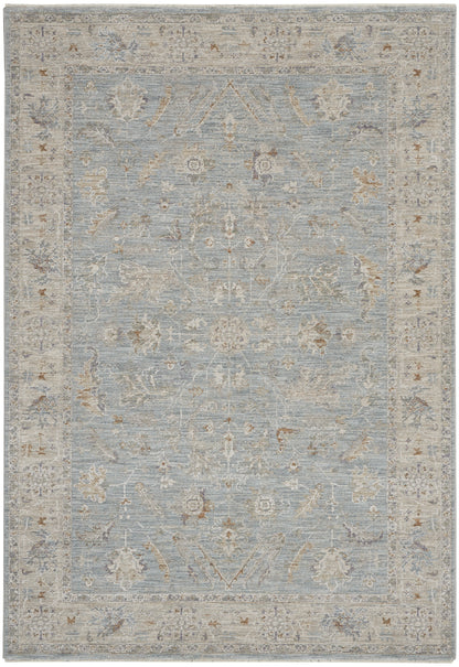 Nourison Home Infinite IFT05 Blue Traditional Power-loomed Rug
