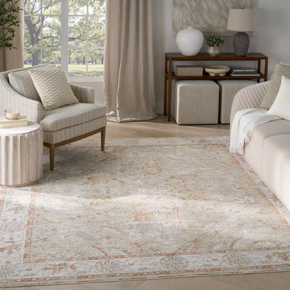 Nourison Home Infinite  Sage Ivory  Traditional
