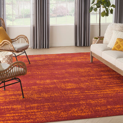Nourison Home Nourison Essentials  Red  Contemporary