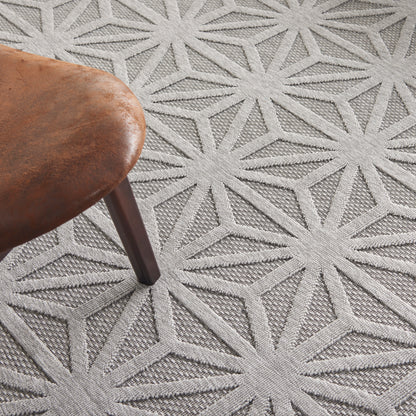 Nourison Home Cozumel  Light Grey  Contemporary