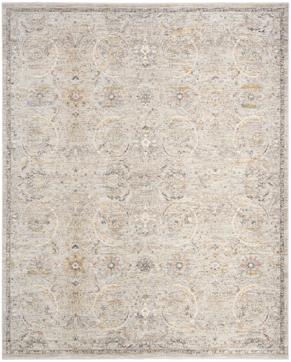 Nourison Home Antique Fusion ANF03 Light Grey Traditional Machine Woven Rug