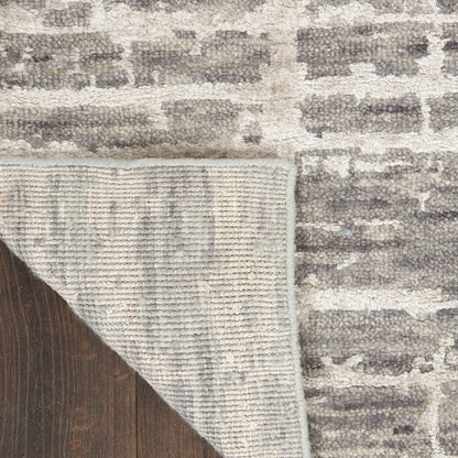 Nourison Home Luna  Grey Silver  Contemporary