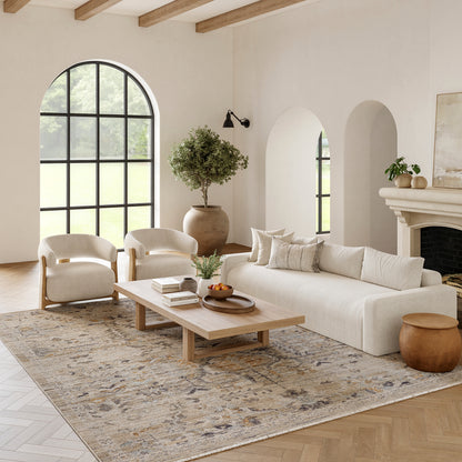 Nourison Home Lynx  Ivory Taupe  Transitional