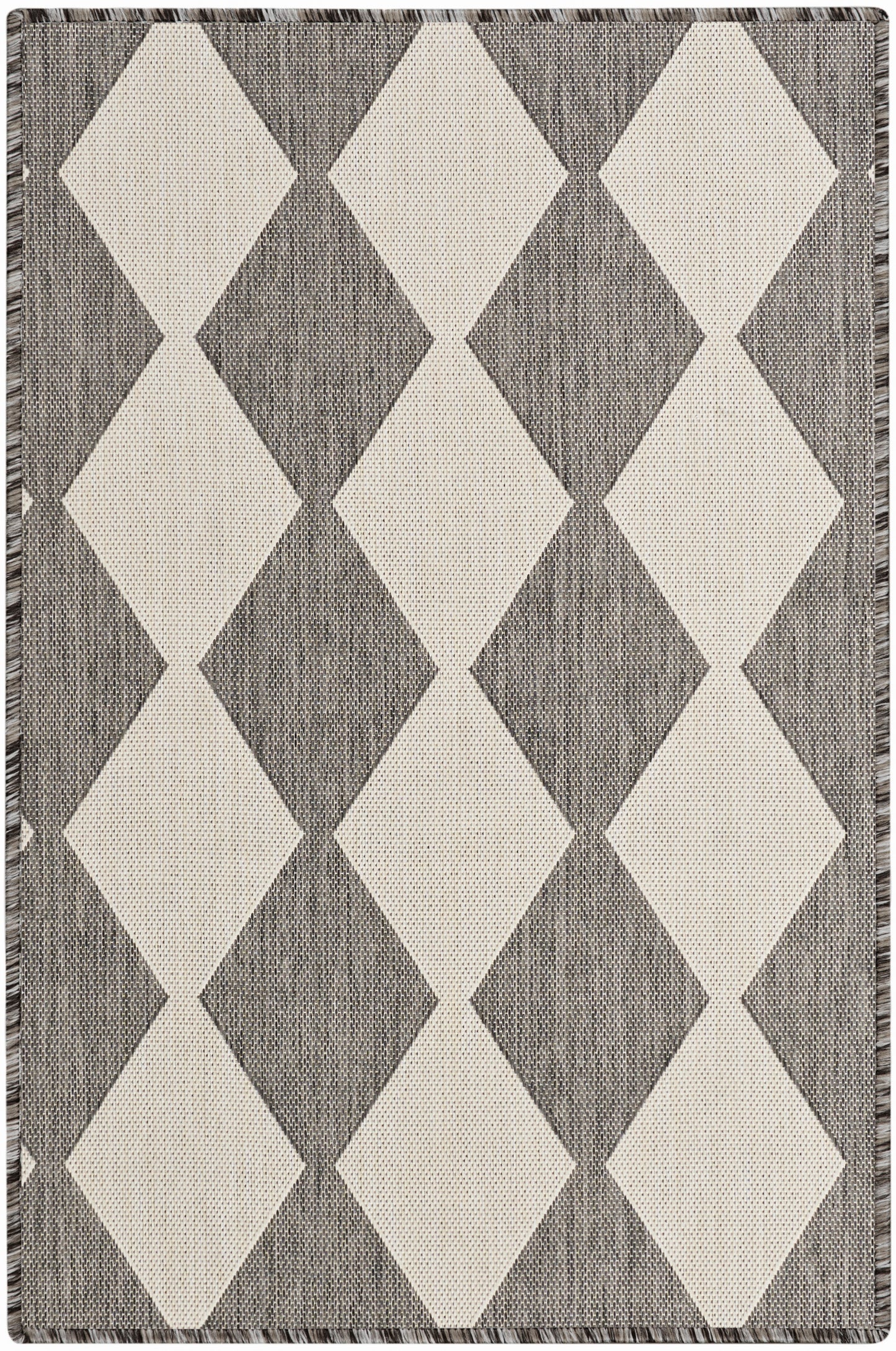 Nourison Home Positano POS04 Charcoal Contemporary Power-loomed Rug