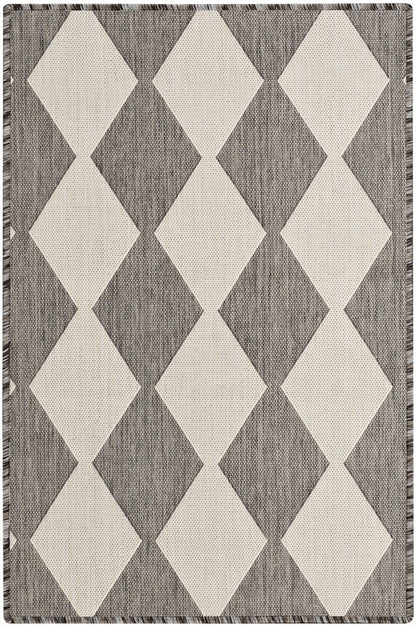 Nourison Home Positano POS04 Charcoal Contemporary Power-loomed Rug