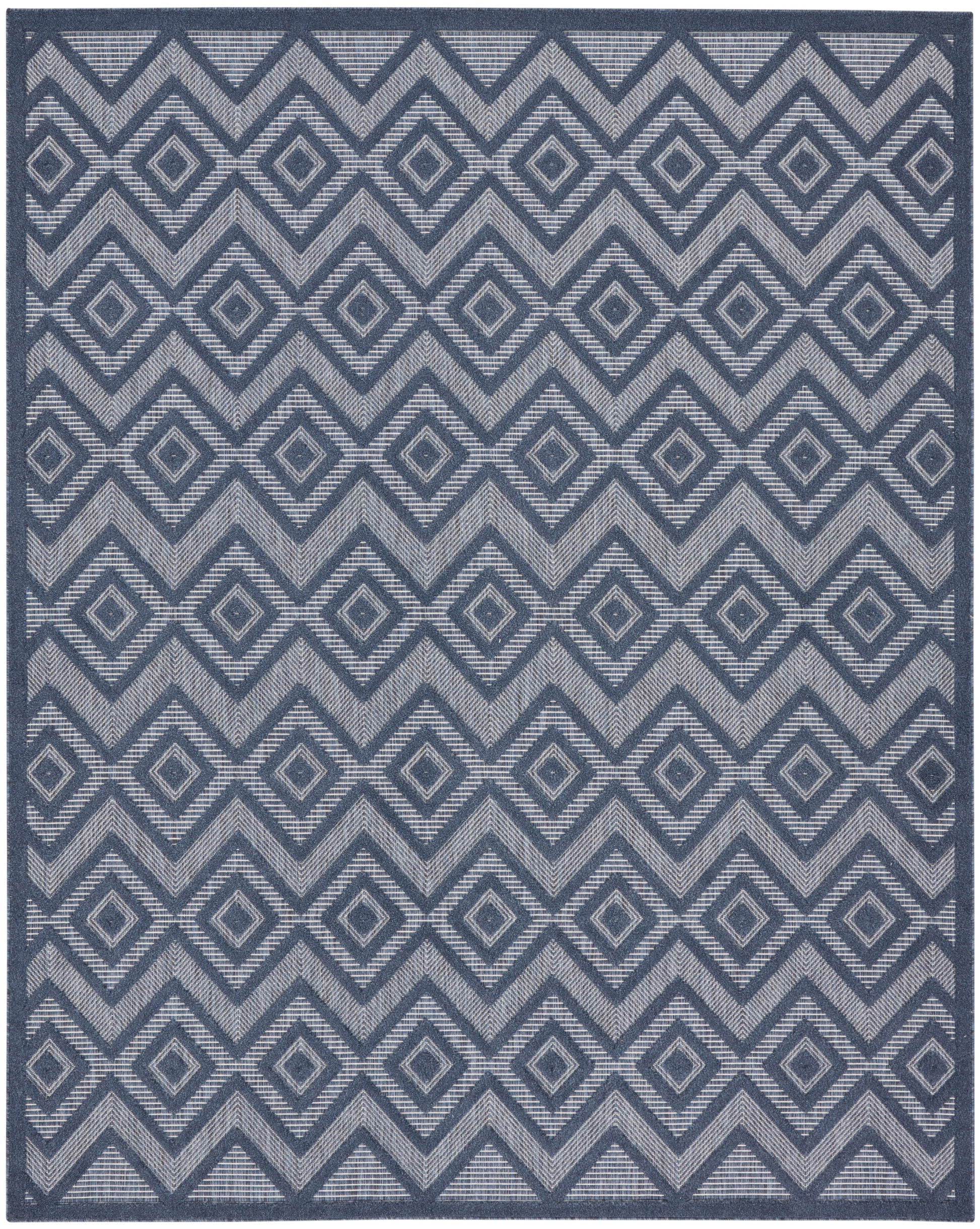 Nourison Home Versatile  Navy Blue  Contemporary