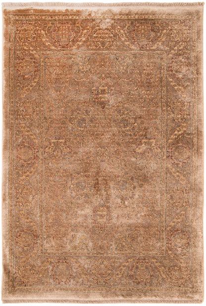 Nourison Home Luxurious LRS02 Taupe Traditional Loom-woven Rug