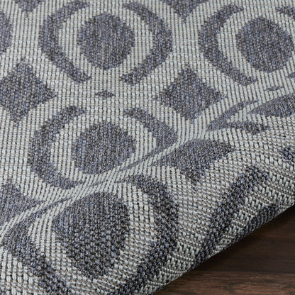 Nourison Home Aruba  Slate Light Blue  Contemporary