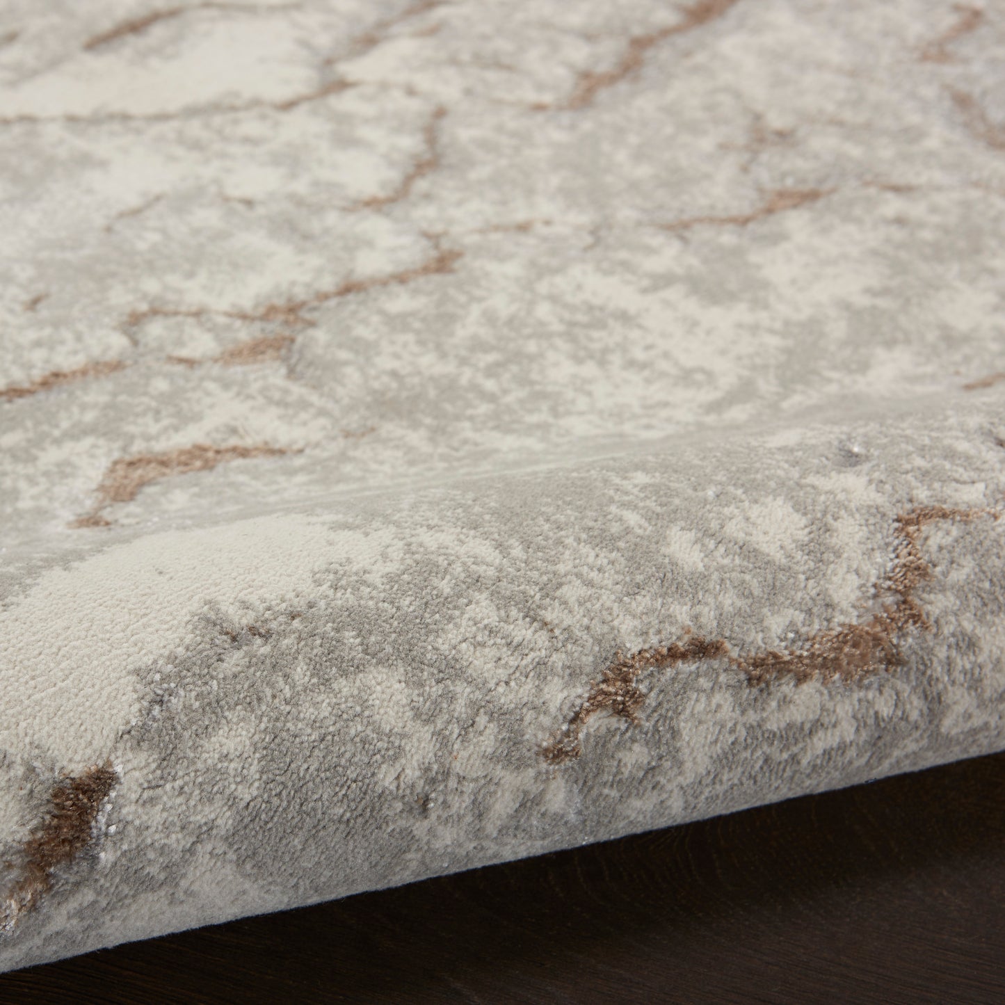 Nourison Home Glow  Grey Mocha  Contemporary