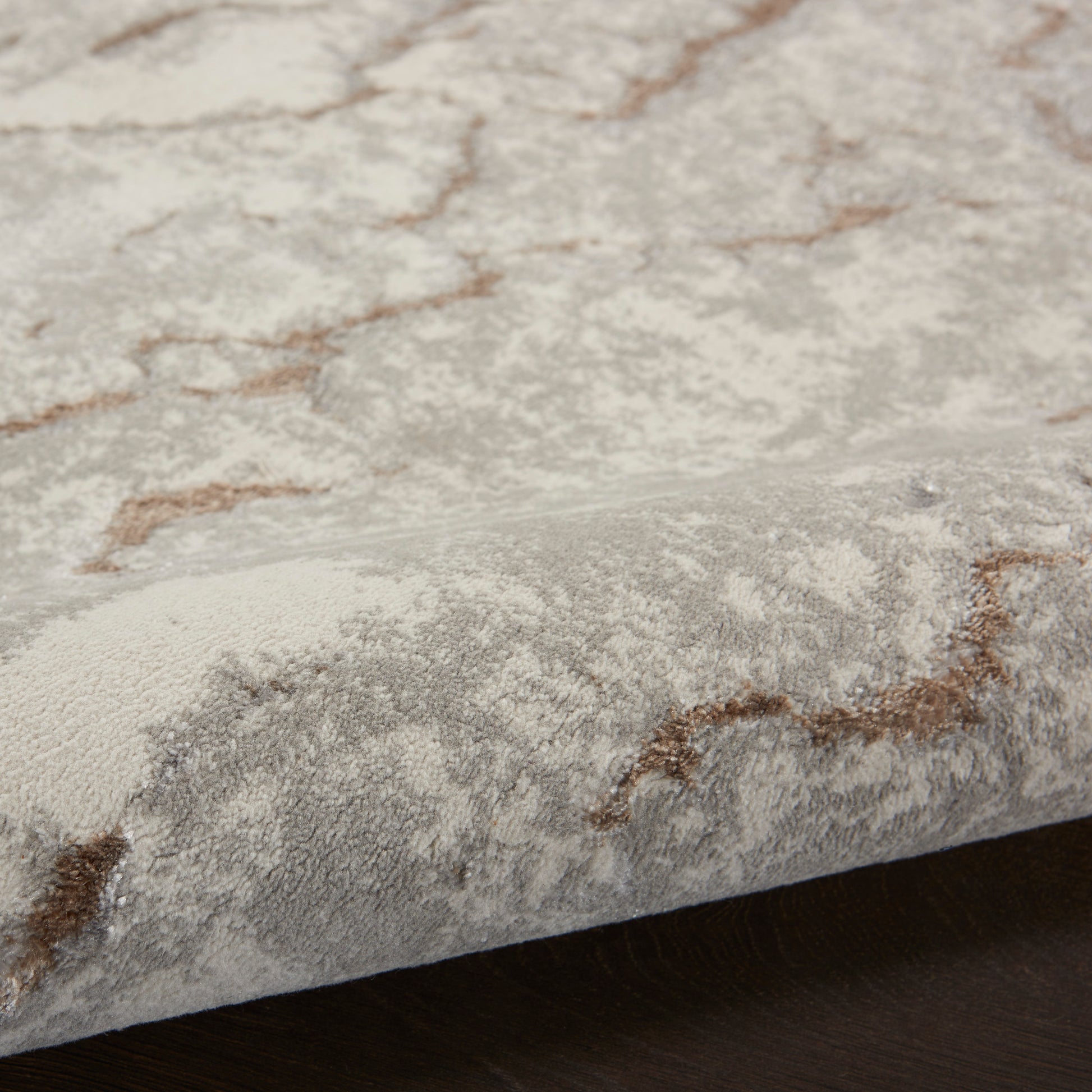 Nourison Home Glow  Grey Mocha  Contemporary