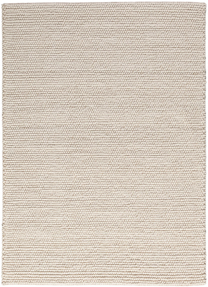 DKNY Pure Knots KNT01 Ivory Contemporary Hand Woven Rug