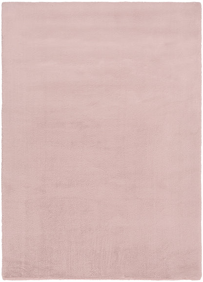 Nourison Home Soft Plush Rabbit Fur SFF01 Lavender Contemporary Machine Woven Rug