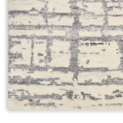 Nourison Home Luna  Ivory Grey  Contemporary