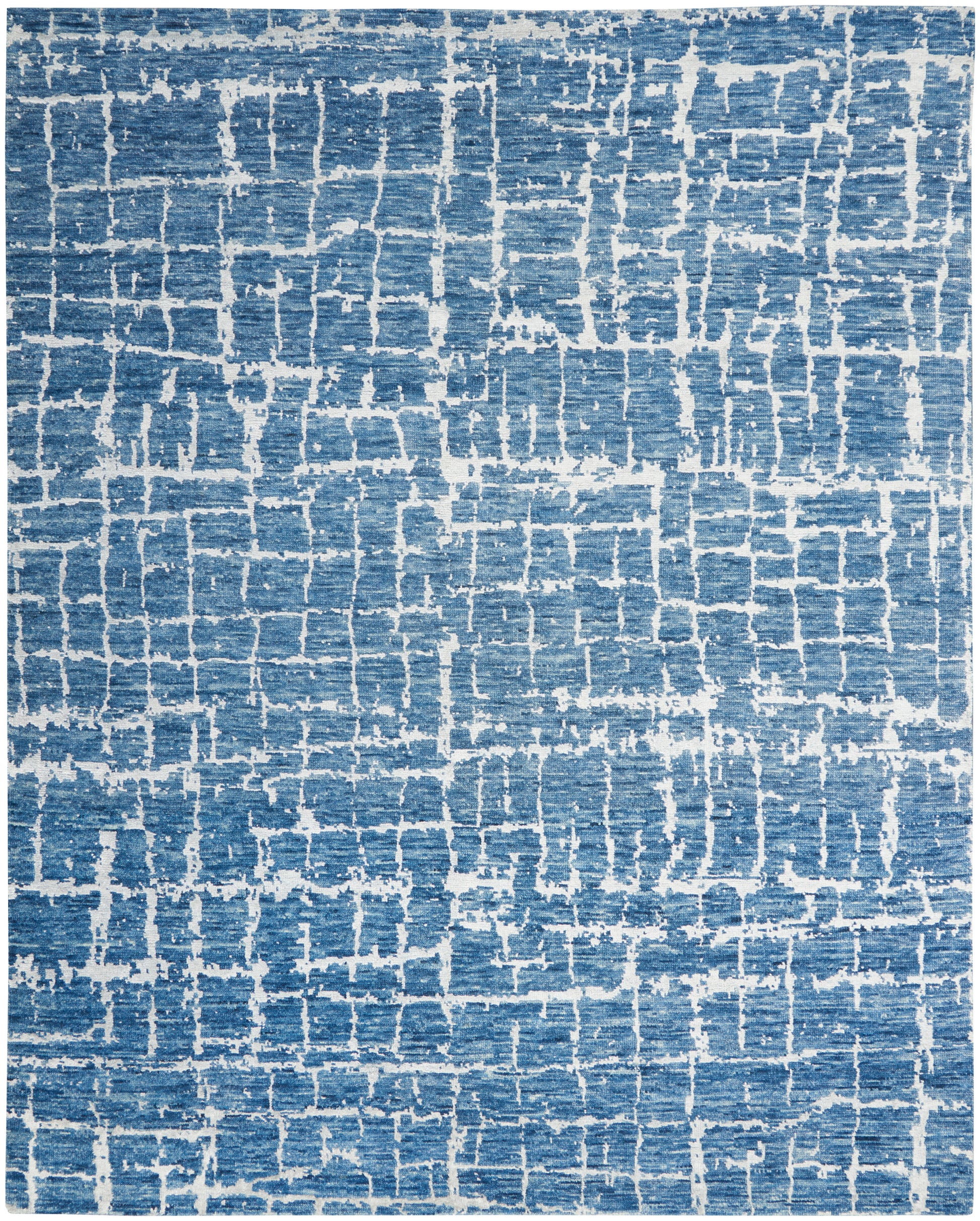 Nourison Home Luna  Blue Silver  Contemporary