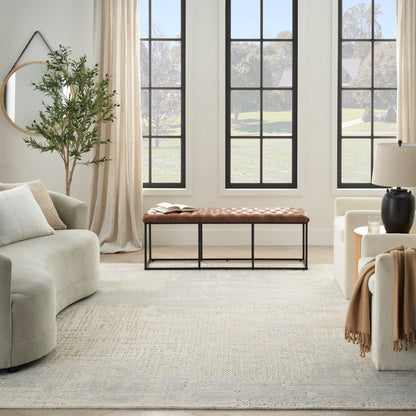 Nourison Home Harmony  Ivory Grey  Contemporary