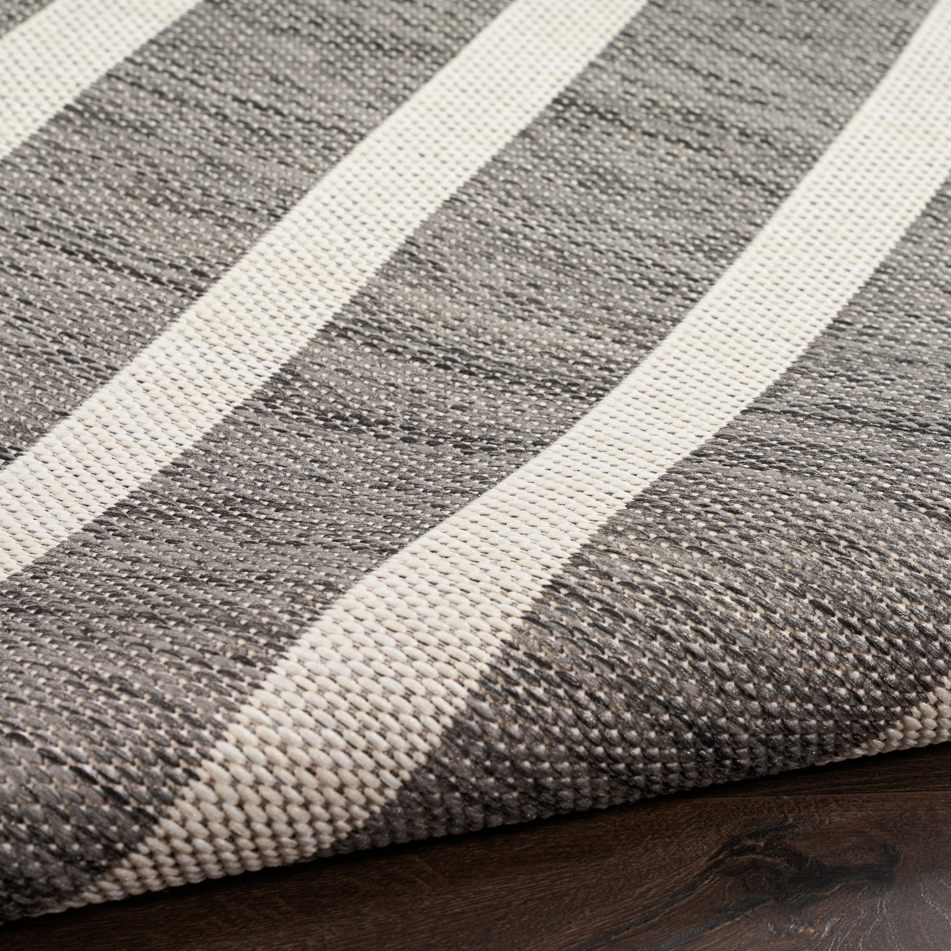 Nourison Home Positano  Charcoal Ivory  Contemporary