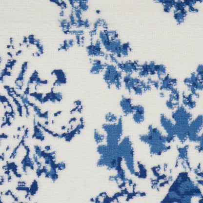 Nourison Home Whimsicle  Ivory Navy  Contemporary