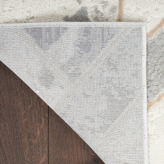 Nourison Home Elation  Ivory Grey  Contemporary