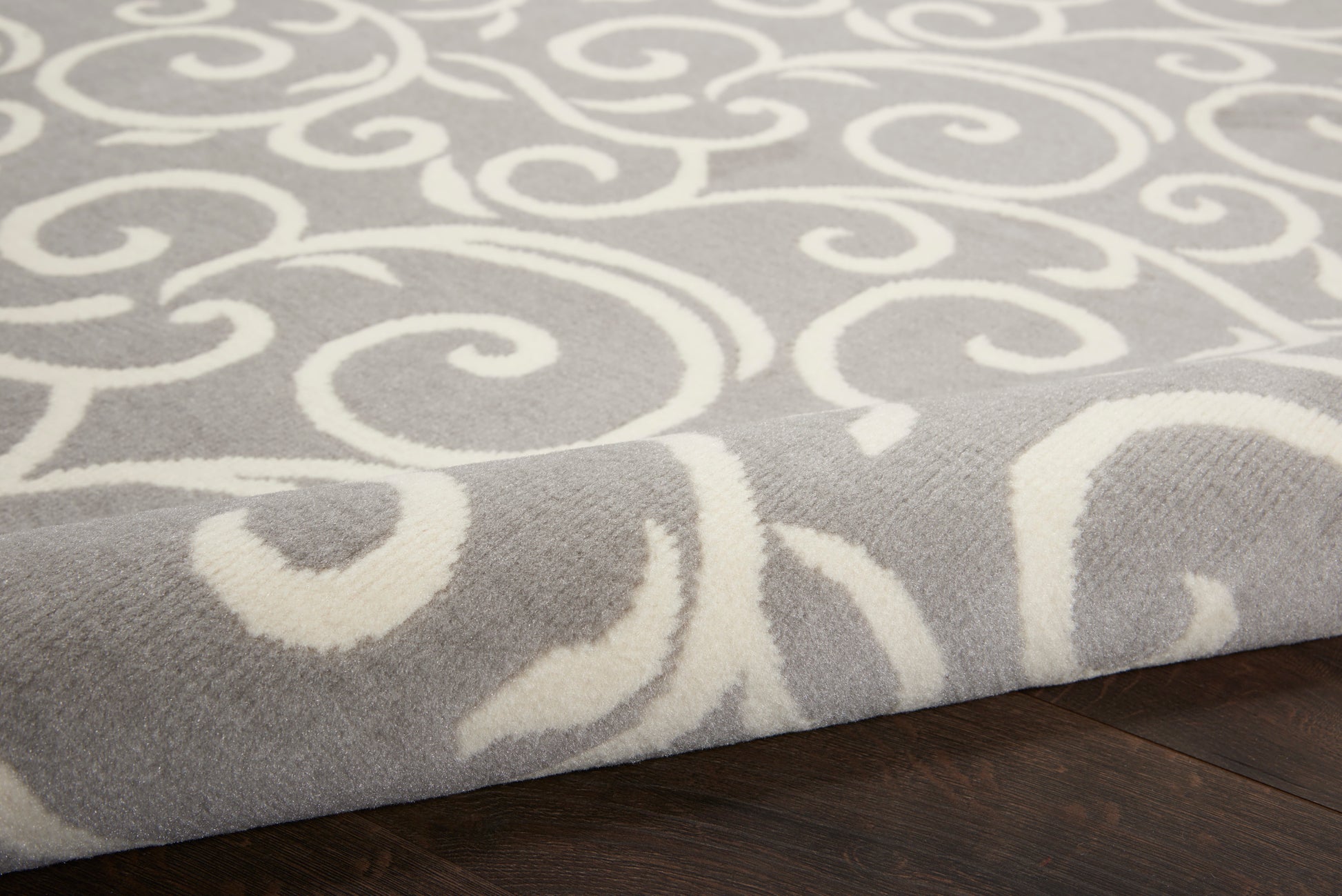 Nourison Home Grafix  Grey  Contemporary
