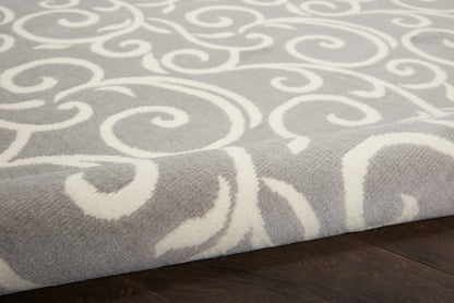 Nourison Home Grafix  Grey  Contemporary
