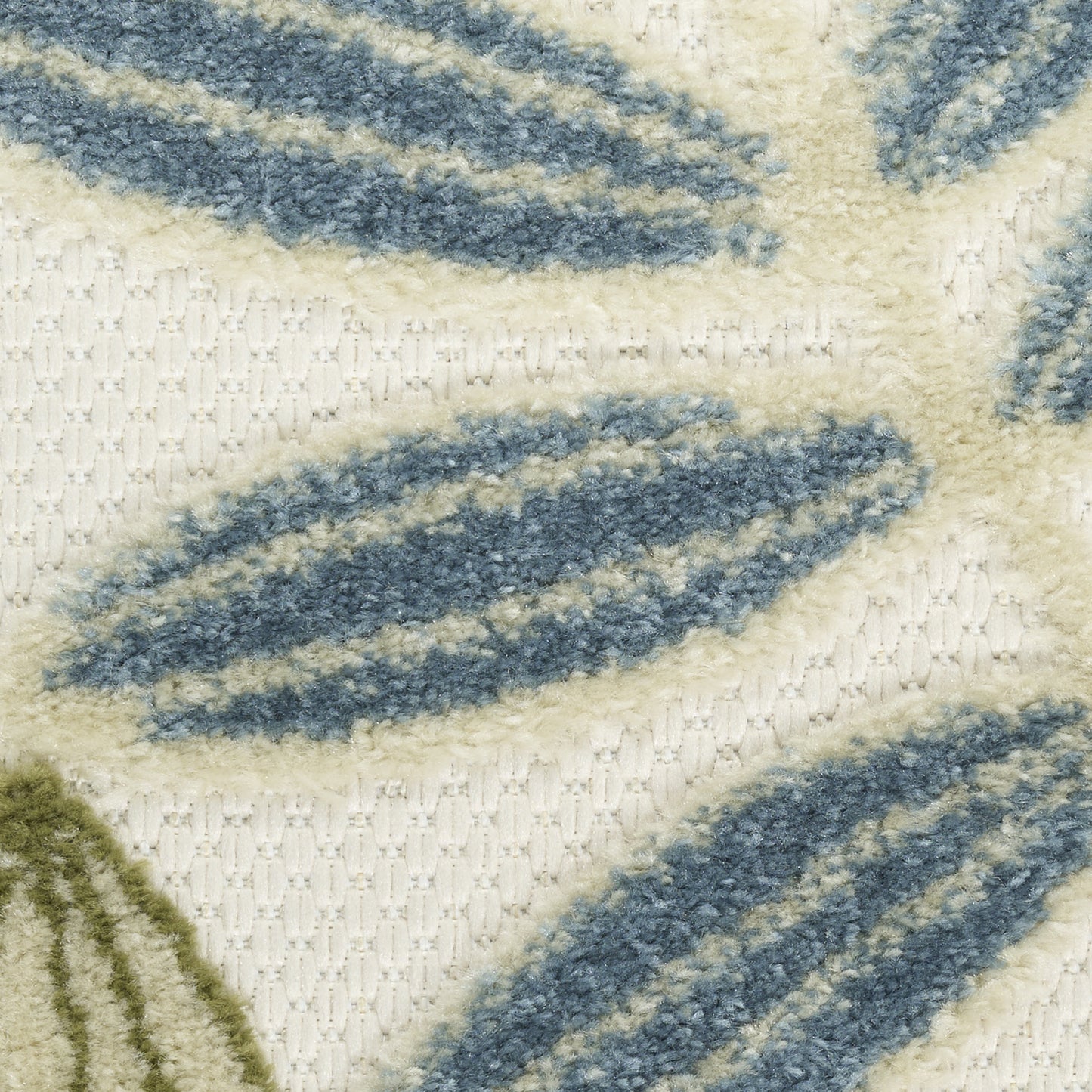 Nourison Home Aloha  Ivory Rose  Contemporary