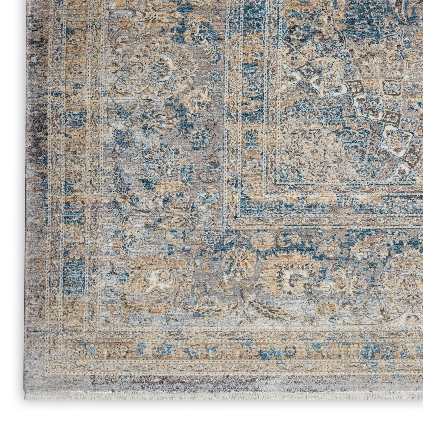 Nourison Home Starry Nights  Cream Blue  Traditional