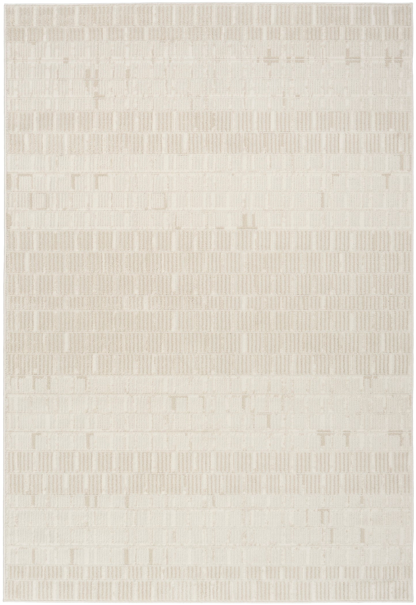 Nourison Home Nordic NRC10 Ivory Contemporary Power-loomed Rug