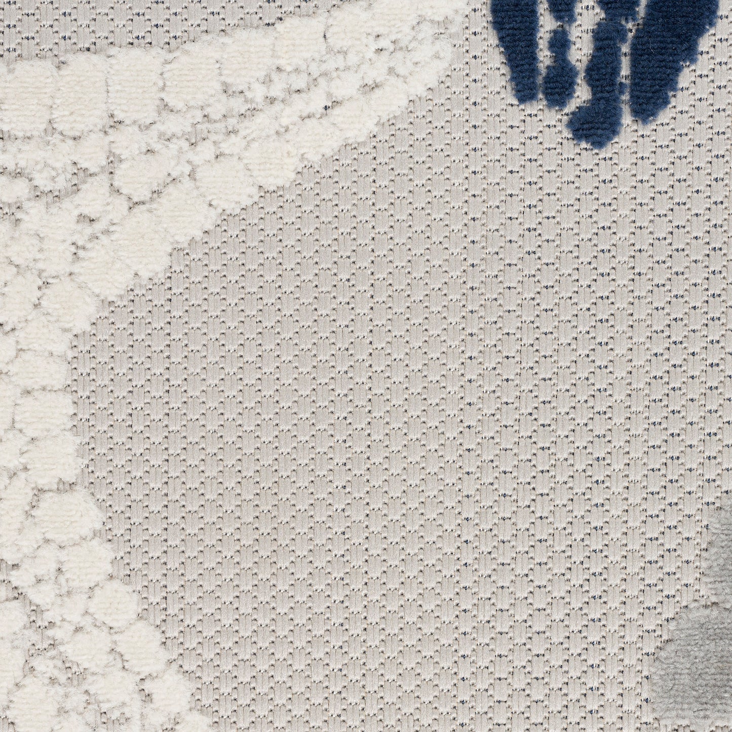 Nourison Home Aloha  Grey Multi  Contemporary