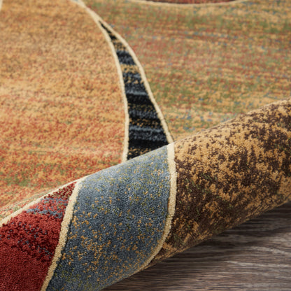 Nourison Home Expressions  Multicolor  Contemporary