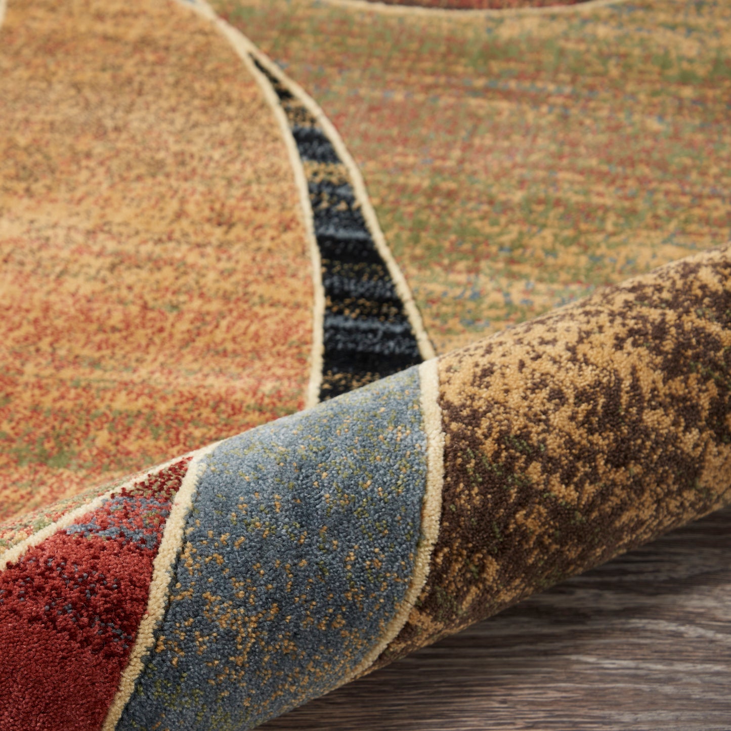 Nourison Home Expressions  Multicolor  Contemporary