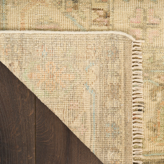 Nourison Home Heritage Vine  Beige  Traditional