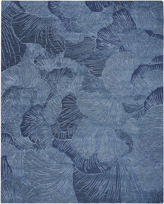 Nourison Home Avra  Blue  Contemporary