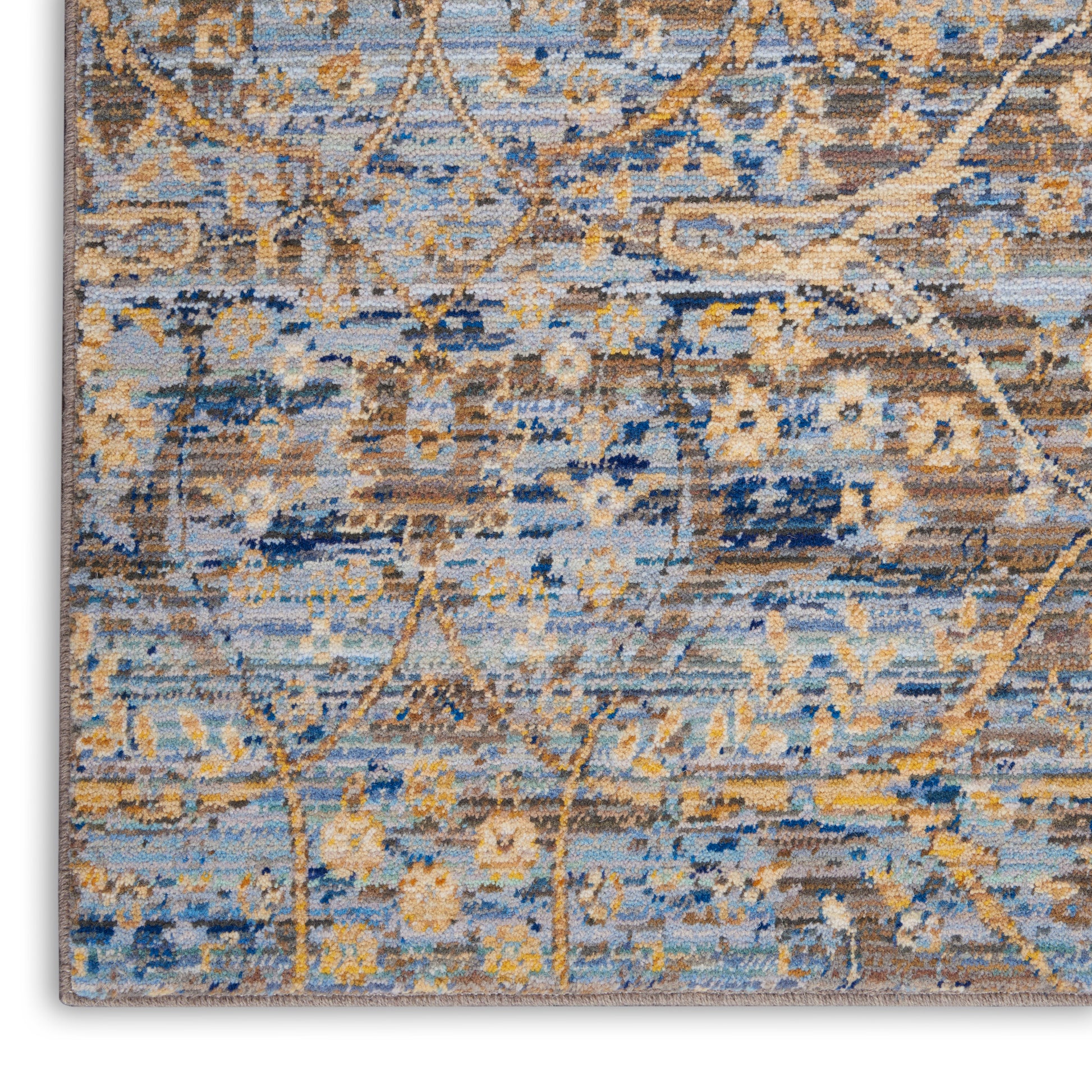 Nourison Home Majestic  Beige Blue  Transitional