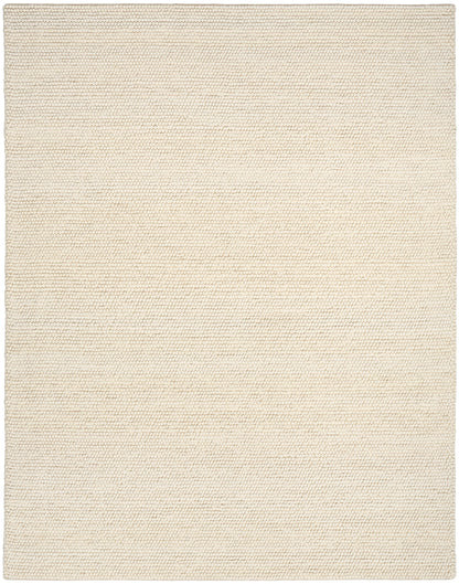 DKNY Pure Knots KNT01 Ivory Contemporary Hand Woven Rug
