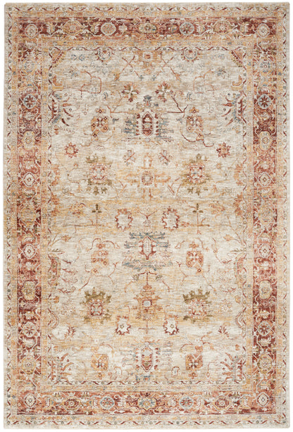 Nourison Home Sahar SHR02 Ivory Traditional Power-loomed Rug