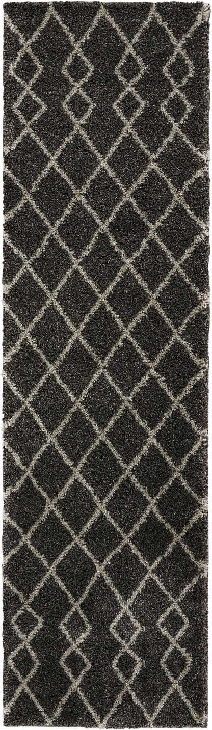 Nourison Home Martil MAT01 Charcoal Contemporary Power-loomed Rug